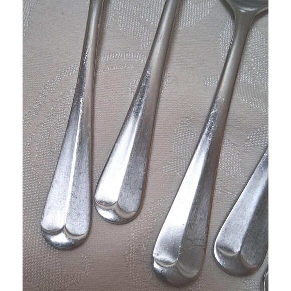Crossroads Flatware 8 Iced Tea Spoons CKQ1 Pattern - Picture 3 of 4